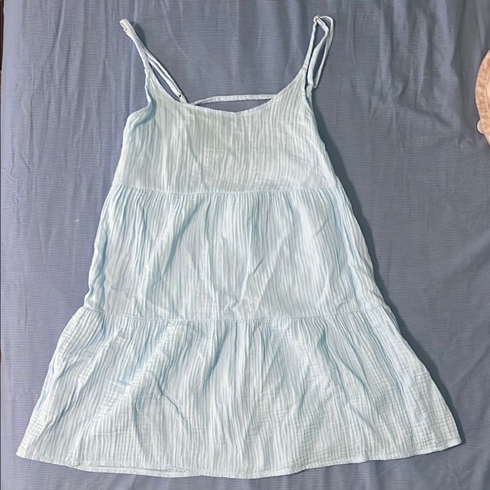 Light Blue Swimsuit Coverup